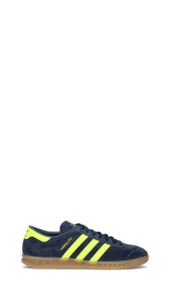 ADIDAS - HAMBURG W Sneaker uomo blu/gialla in suede