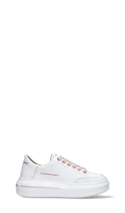ALEXANDER SMITH Sneaker donna bianca in pelle