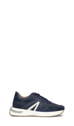 ALEXANDER SMITH Sneaker uomo blu in suede