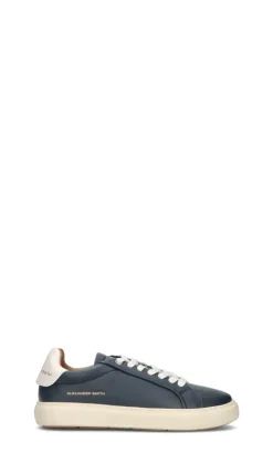 ALEXANDER SMITH Sneaker uomo blu in pelle