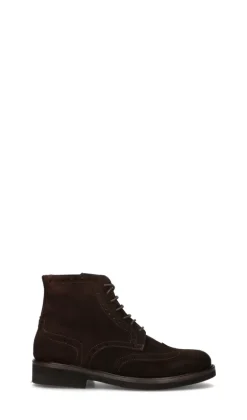 ANTICO MASTRO Polacchino uomo testa di moro in suede