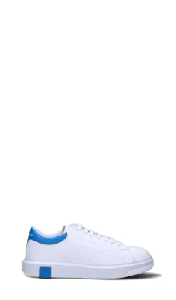 ARMANI EXCHANGE Sneaker uomo bianca/azzurra in pelle