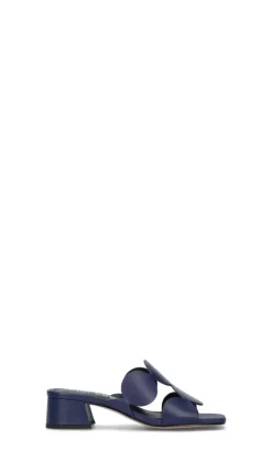 BIBI LOU Ciabatta donna blu in pelle