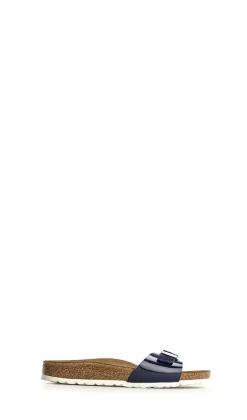 BIRKENSTOCK MADRID Ciabatta donna blu in vernice