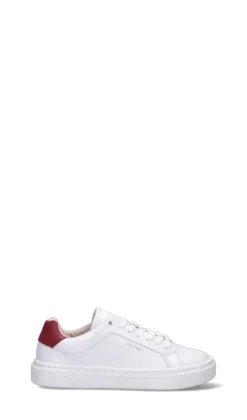 CALVIN KLEIN Sneaker donna bianca/rossa in pelle