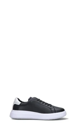 CALVIN KLEIN Sneaker uomo nera in pelle
