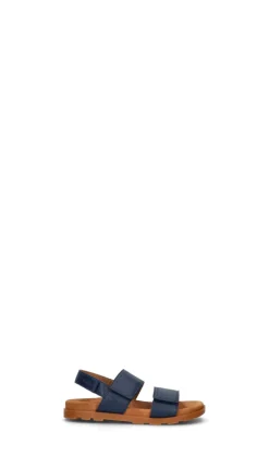 CAMPER Sandalo bimba blu in pelle