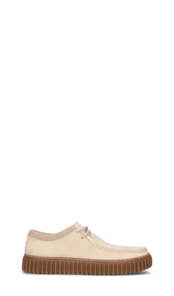 CLARKS CORE Mocassino uomo ecrù in suede