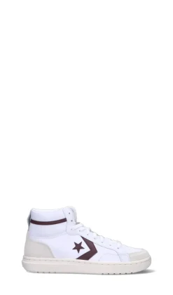 CONVERSE Sneaker uomo bianca/rossa in pelle