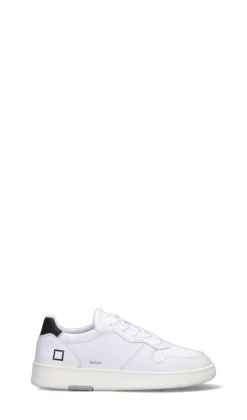 D.A.T.E. - COURT CALF Sneaker uomo bianca/nera in pelle