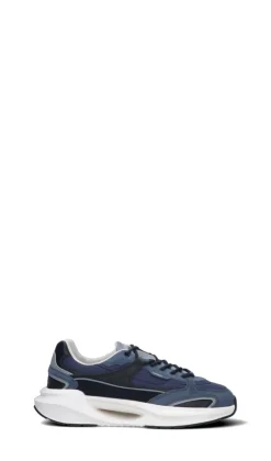 D.A.T.E. - VELA Sneaker uomo blu in suede