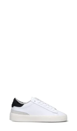 D.A.T.E. Sneaker donna bianca/nera in pelle