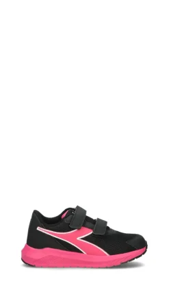 DIADORA Sneaker ragazza nera/rosa