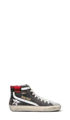 GOLDEN GOOSE SLIDE CLASSIC Sneaker donna marrone/bianca in suede