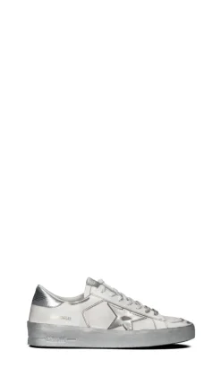 GOLDEN GOOSE Sneaker uomo bianca/argento in pelle