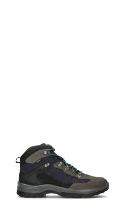GRISPORT Scarpa trekking uomo grigia/blu in pelle