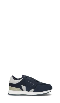 GUESS Sneaker uomo blu in suede