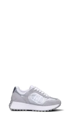 LIU JO Sneaker donna argento in suede