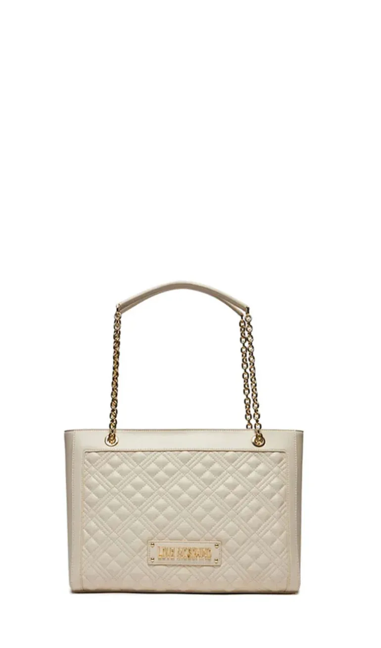 LOVE MOSCHINO - Borsa donna avorio