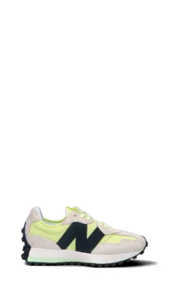 NEW BALANCE Sneaker donna gialla/beige/nera in suede