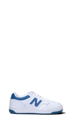 NEW BALANCE Sneaker uomo bianca/blu in pelle