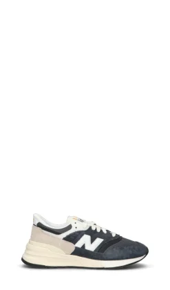 NEW BALANCE Sneaker uomo blu in suede