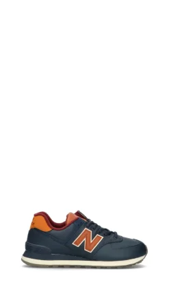 NEW BALANCE Sneaker uomo blu in pelle