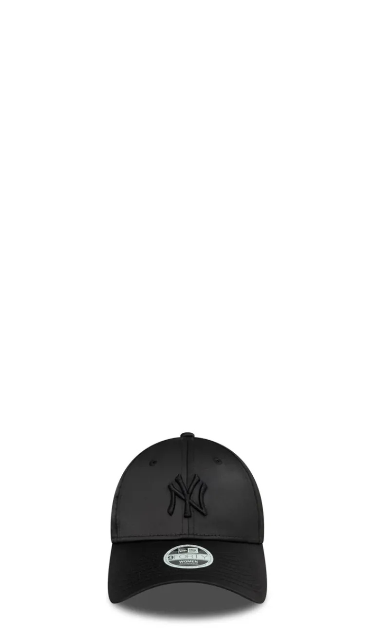 NEW ERA 9FORTY WOMEN Cappello 'NY Yankees' nero satin