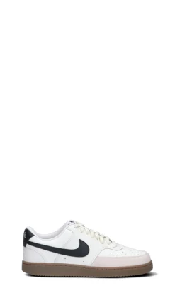 NIKE - COURT VISION LO Sneaker uomo bianca/nera in pelle