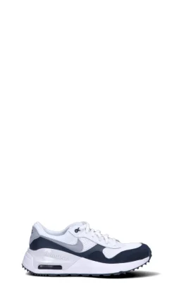 NIKE - AIR MAX SYSTM (GS) Sneaker ragazzo bianca/blu in pelle