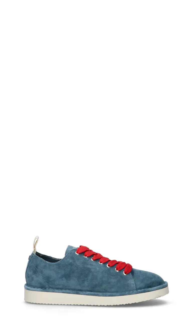 PANCHIC Sneaker uomo blu in suede