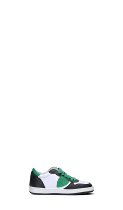 PHILIPPE MODEL Sneaker bimba bianca/nera/verde