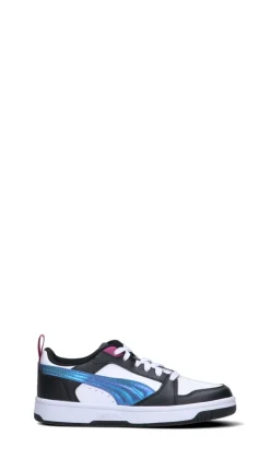 PUMA - REBOUND V6 LO BOUNCY SKY JR Sneaker ragazzo bianca/nera