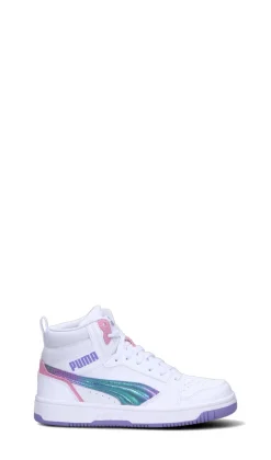 PUMA - REBOUND V6 MID BOUNCY SKY JRSneaker ragazza bianca