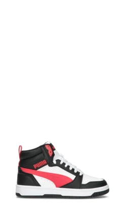 PUMA - REBOUND V6 MID JR Sneaker ragazzo bianca/nera