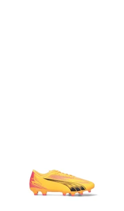 PUMA ULTRA PLAY FG/AG Jr Scarpa bimbo arancione/nera/rosa