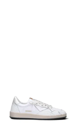 QUATTROBARRADODICI Sneaker uomo bianca in pelle