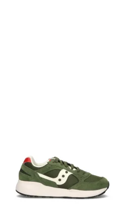 SAUCONY - ECLIPSE Sneaker uomo verde in suede