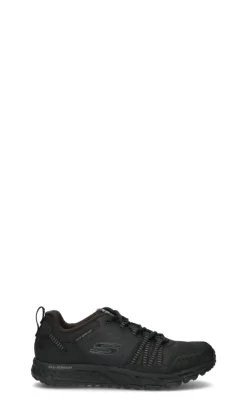 SKECHERS SPORT Sneaker uomo nera in suede