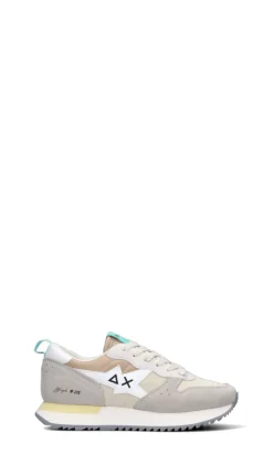 SUN68 Sneaker donna grigia/beige in suede