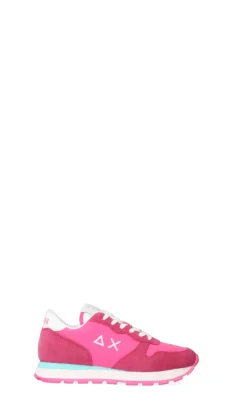 SUN68 Sneaker trendy donna fuxia in suede/tessuto