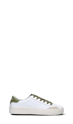 SUN68 Sneaker uomo bianca/oliva in pelle