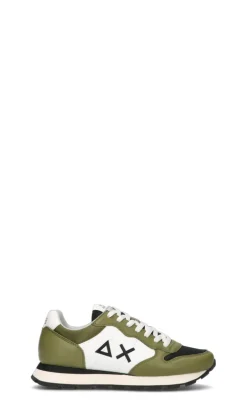SUN68 Sneaker uomo militare/bianca