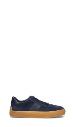 TODS Sneaker uomo blu in suede