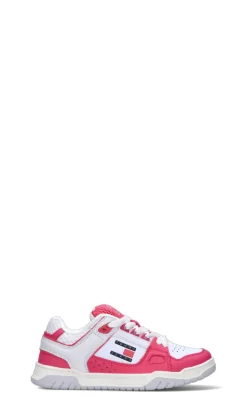 TOMMY HILFIGER JEANS Sneaker donna rosa in pelle