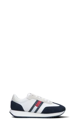 TOMMY HILFIGER JEANS Sneaker uomo bianca/blu