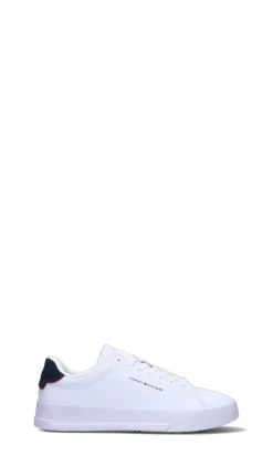 TOMMY HILFIGER Sneaker uomo bianca/blu in pelle