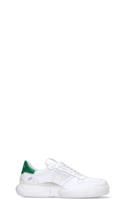 TRYPEE Sneaker uomo bianca in pelle