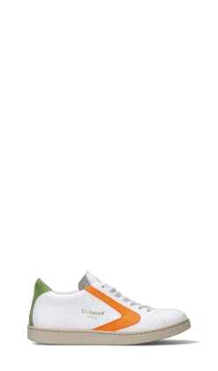 VALSPORT Sneaker uomo bianca/arancio in pelle
