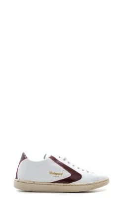 VALSPORT Sneaker uomo bianca/bordeaux in pelle